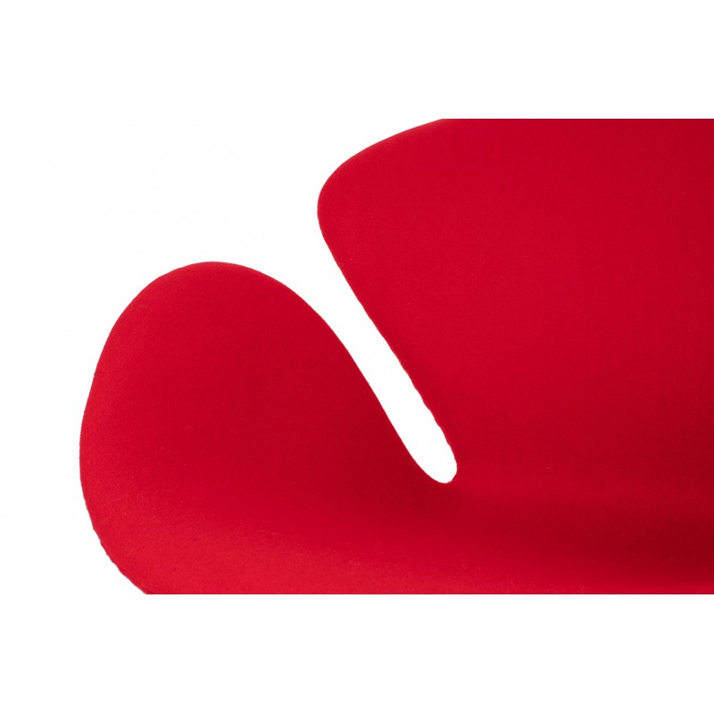 Fotel SWAN PREMIUM regulowany czerwony