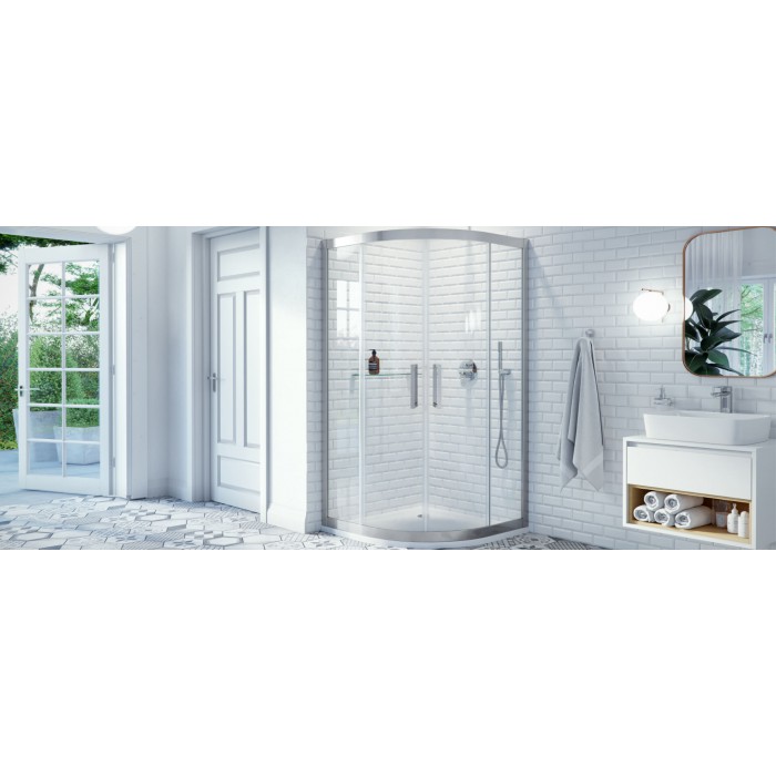 Excellent Seria 600 Kabina Półokrągła 90X90X195