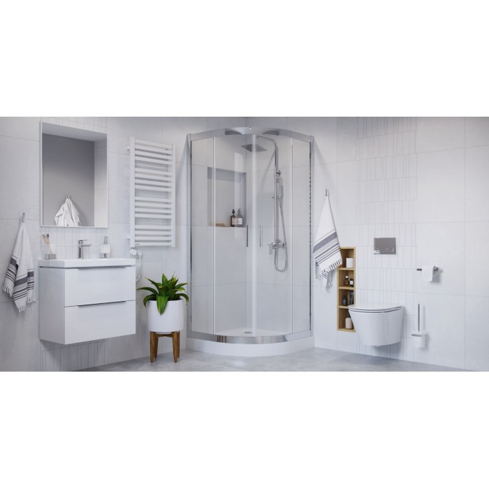 Excellent Seria 201 Kabina Półokrągła 80X80X190