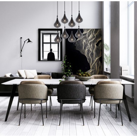 Lucide Lampa wisząca nowoczesna TEARS 70434/28/30 czarny