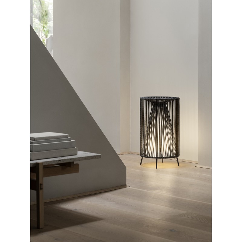 Blomus Lampa Led, ROPE, coal