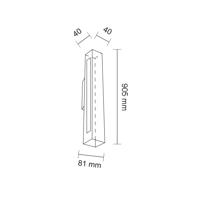 Shilo Oprawa Zewnętrzna Kinkiet Wodoszczelna...