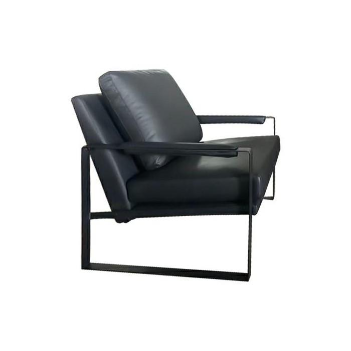 Fotel CAPITAN czarny PU
