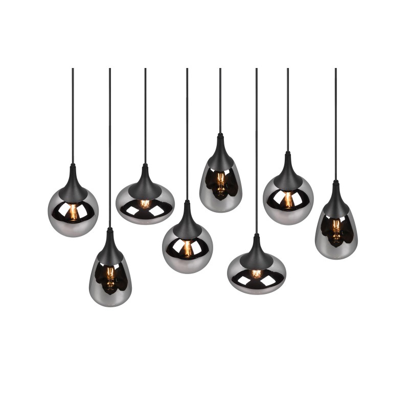 Trio Lampa wisząca nowoczesna LUMINA 317000832 czarny