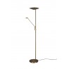 Trio Lampa podłogowa BRANTFORD 425610204 złoty i odcienie złota
