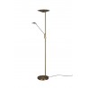 Trio Lampa podłogowa BRANTFORD 425610204 złoty i odcienie złota