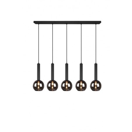 Trio Lampa wisząca nowoczesna CLAYTON 310300532 czarny