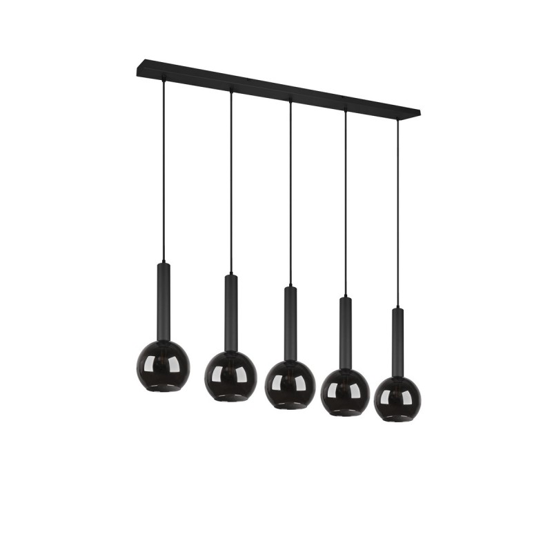 Trio Lampa wisząca nowoczesna CLAYTON 310300532 czarny