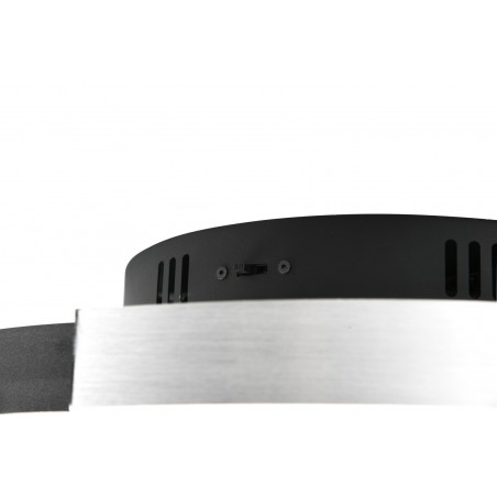 Trio Lampa natynkowa LED CAYA 641910205 srebrny i odcienie srebra, czarny