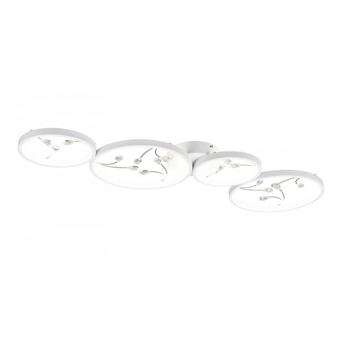 Trio Lampa natynkowa LED GROOVY 642110431 biały