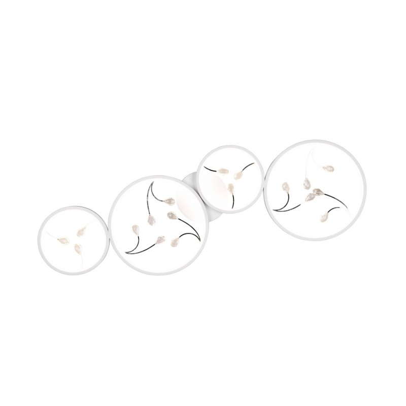 Trio Lampa natynkowa LED GROOVY 642110431 biały