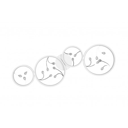 Trio Lampa natynkowa LED GROOVY 642110431 biały