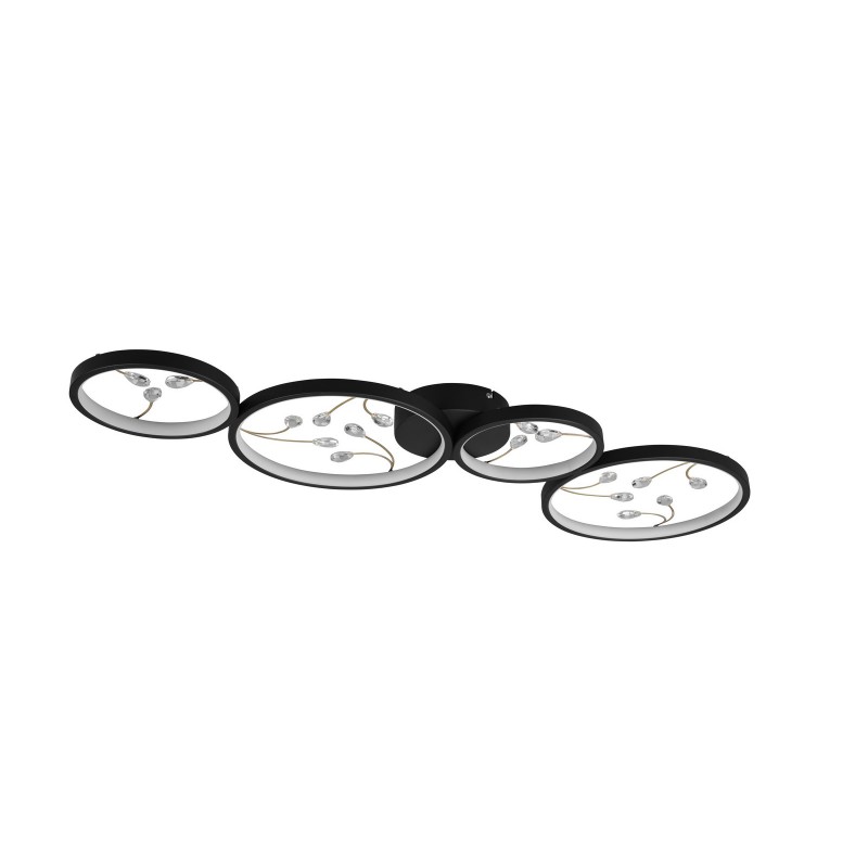 Trio Lampa natynkowa LED GROOVY 642110432 czarny