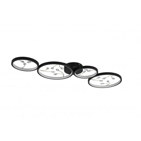 Trio Lampa natynkowa LED GROOVY 642110432 czarny