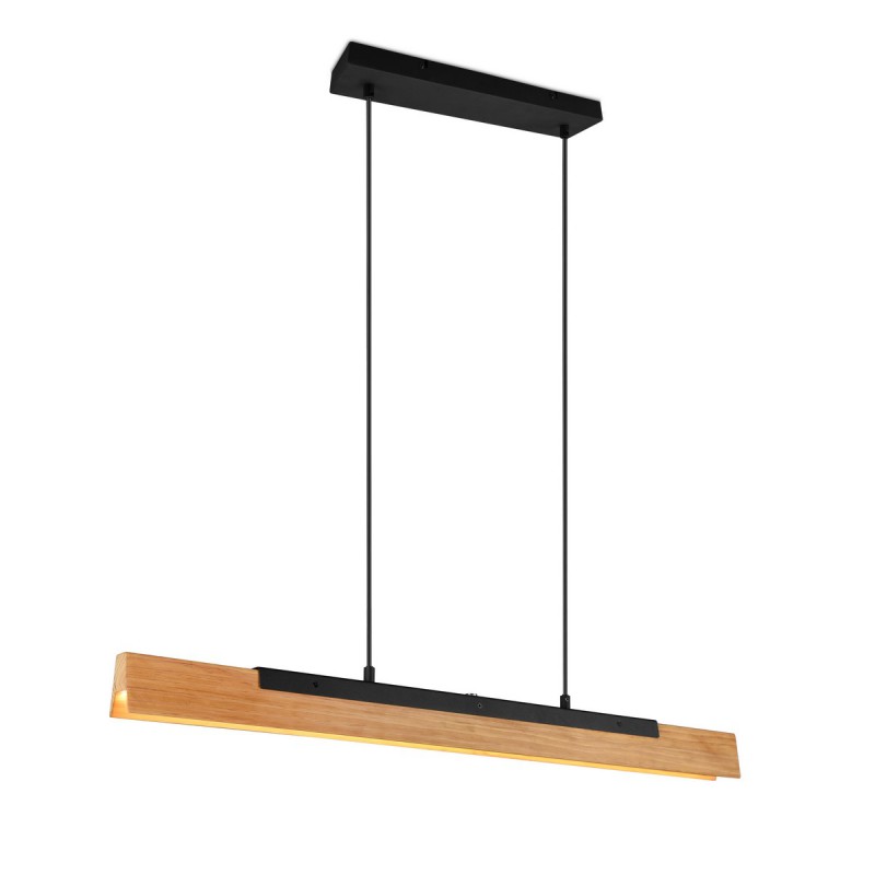 Trio Lampa wisząca LED nowoczesna KERALA 341610132 czarny