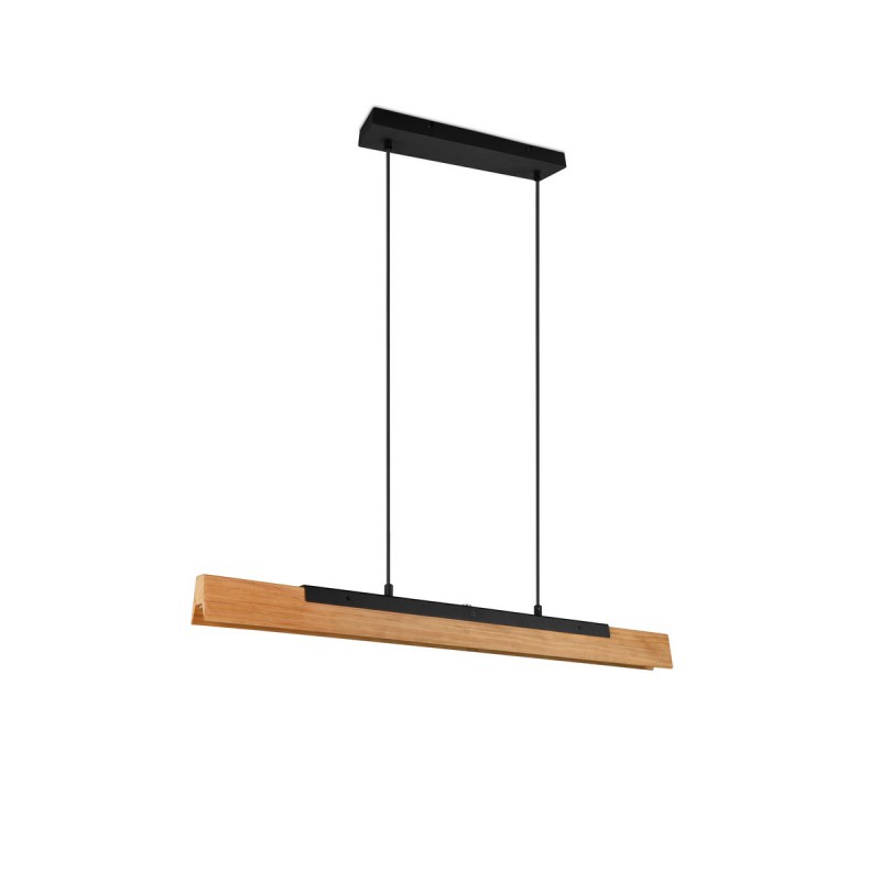 Trio Lampa wisząca LED nowoczesna KERALA 341610132 czarny