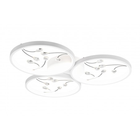 Trio Lampa natynkowa LED GROOVY 642110331 biały