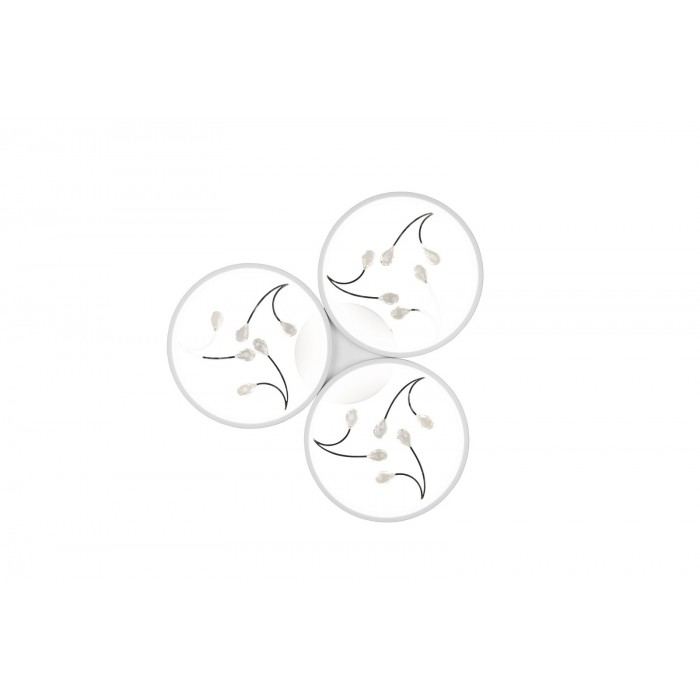 Trio Lampa natynkowa LED GROOVY 642110331 biały