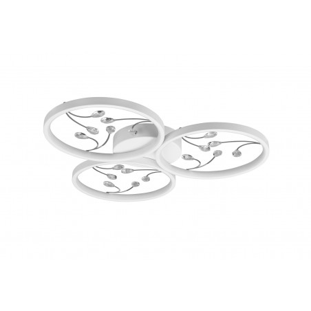 Trio Lampa natynkowa LED GROOVY 642110331 biały