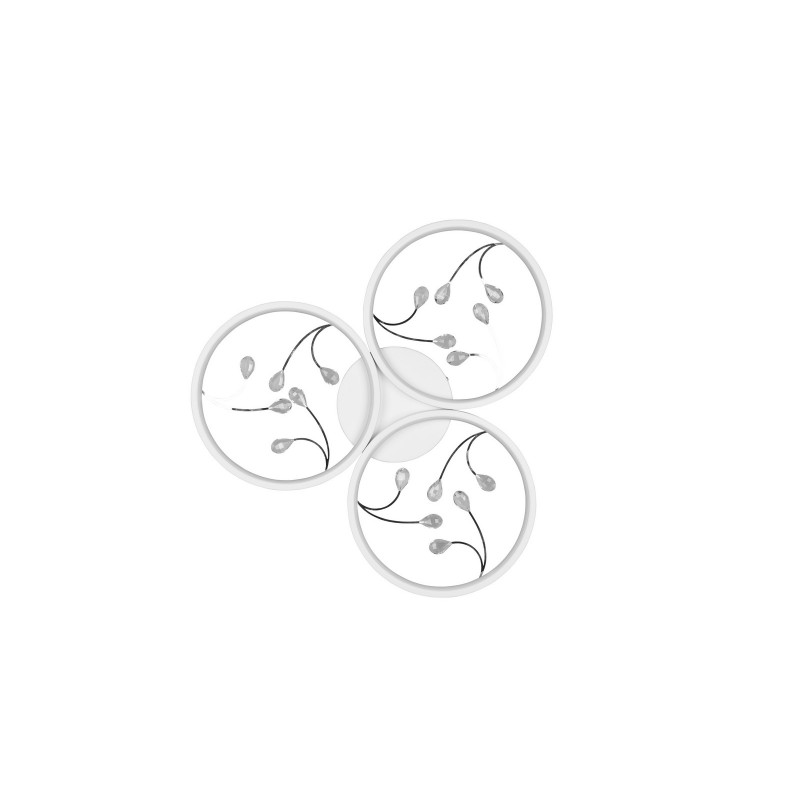 Trio Lampa natynkowa LED GROOVY 642110331 biały