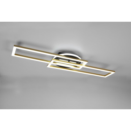 RL Lampa natynkowa LED TWISTER R67183108 złoty i odcienie złota