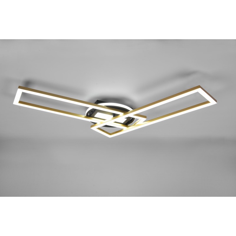 RL Lampa natynkowa LED TWISTER R67183108 złoty i odcienie złota