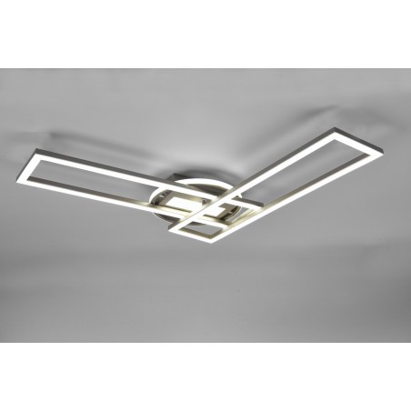 RL Lampa natynkowa LED TWISTER R67183107 srebrny i odcienie srebra