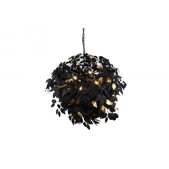 RL Lampa wisząca nowoczesna LEAVY R10464032 czarny