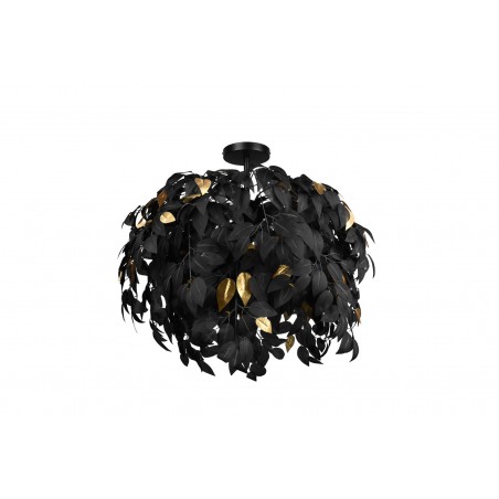 RL Lampa natynkowa LEAVY R60463032 czarny