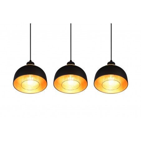 RL Lampa wisząca nowoczesna PUNCH R30813032 czarny