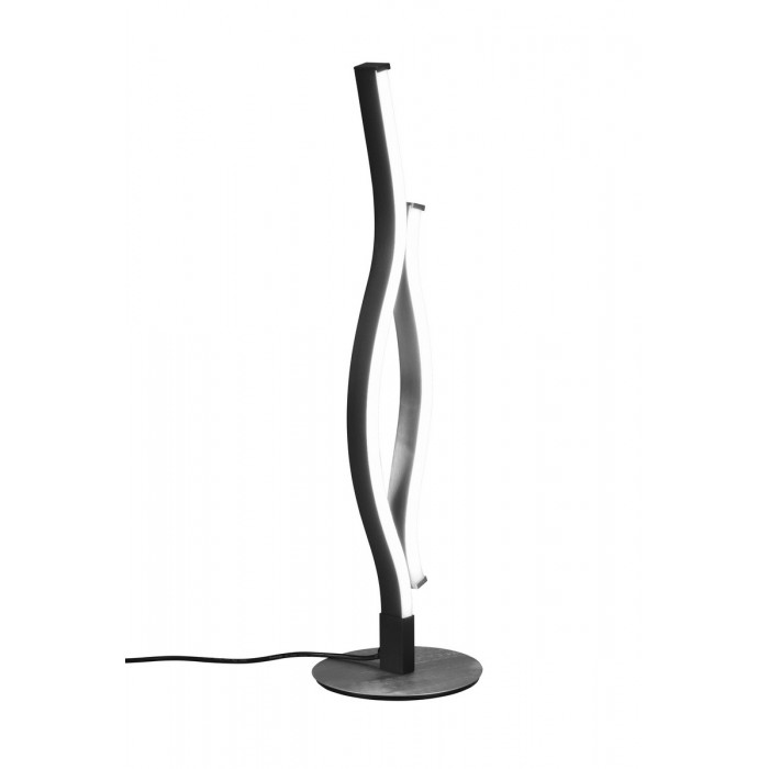 Trio Lampa stołowa BLAZE 541210205 srebrny i odcienie srebra, czarny