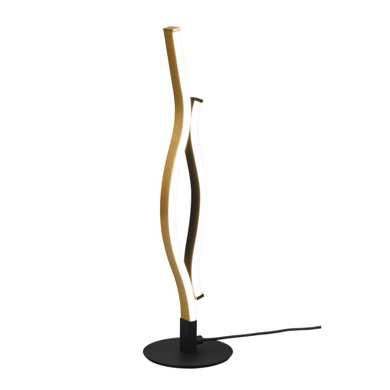 Trio Lampa stołowa BLAZE 541210208 złoty i odcienie złota