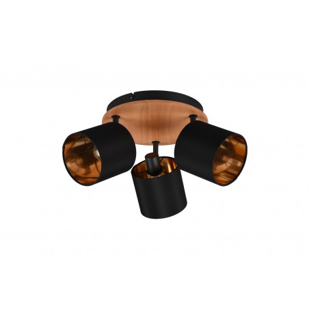 RL Reflektor sufitowy TOMMY R81333930 drewno jasne i ciemne