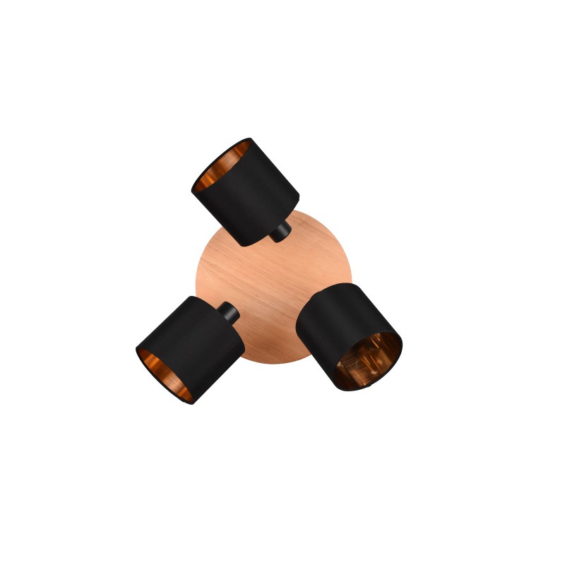 RL Reflektor sufitowy TOMMY R81333930 drewno jasne i ciemne