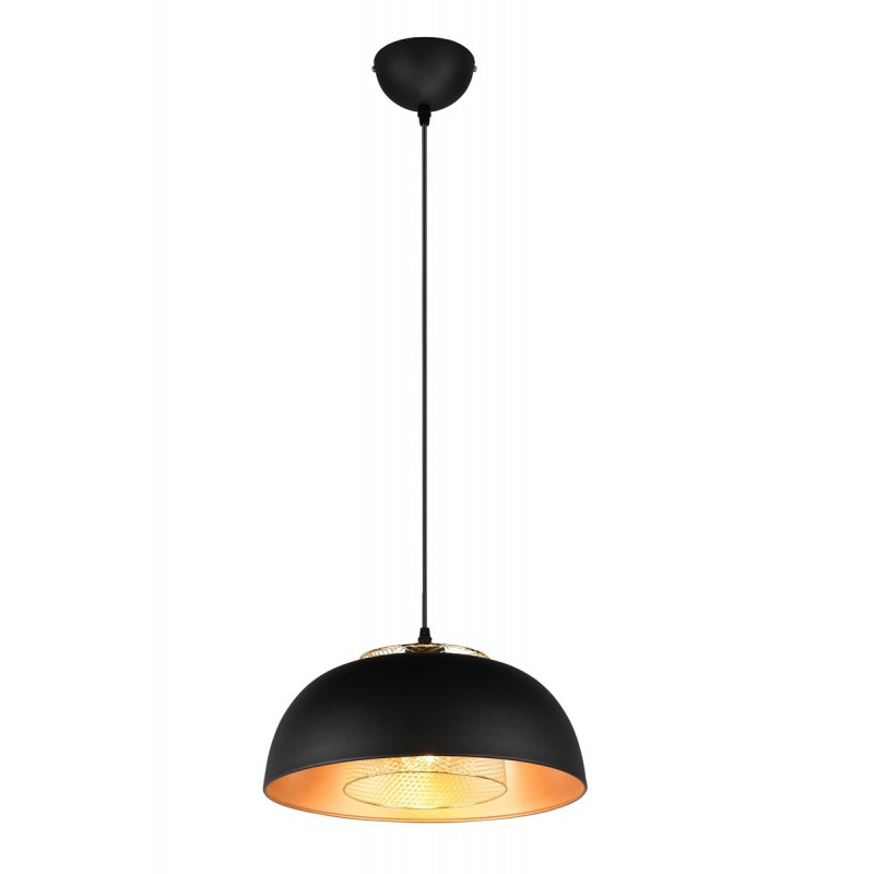 RL Lampa wisząca nowoczesna PUNCH R30811932 czarny