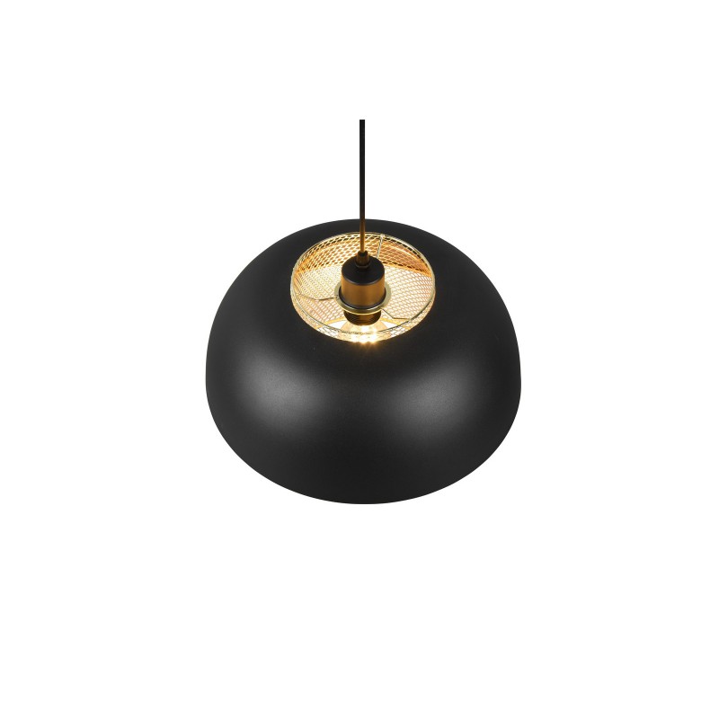 RL Lampa wisząca nowoczesna PUNCH R30811932 czarny