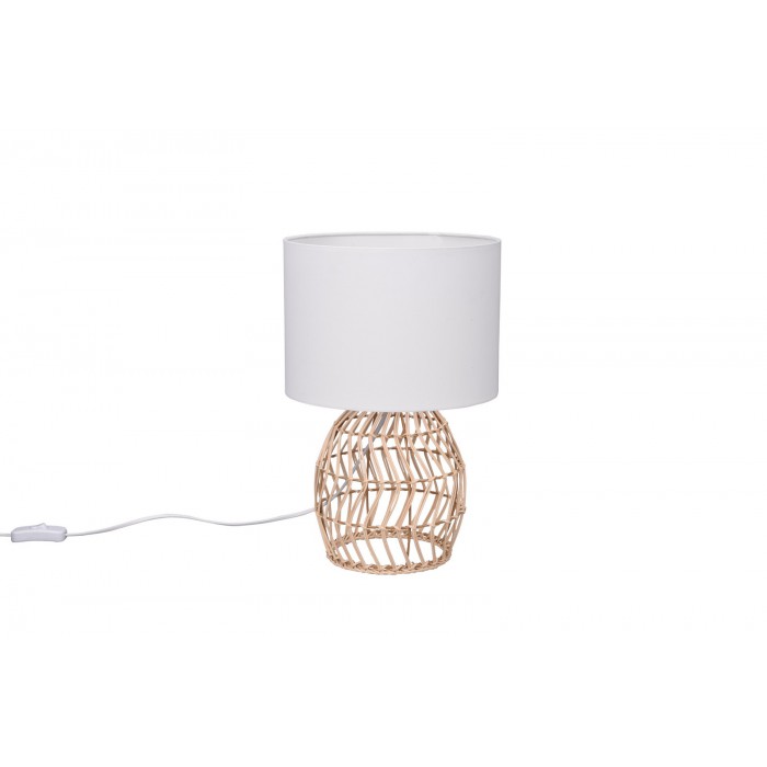 RL Lampa stołowa RIKE R51131036 drewno jasne i...