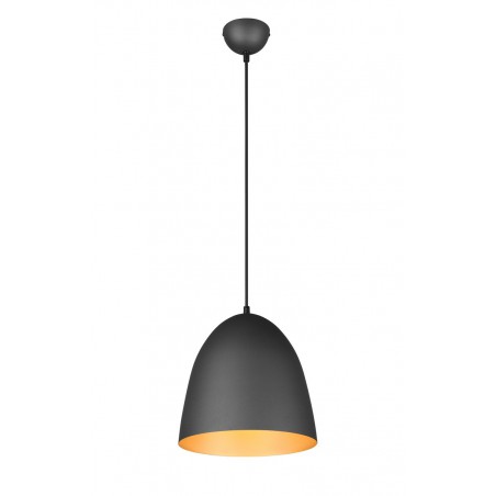 RL Lampa wisząca nowoczesna TILDA R30661080 czarny, złoty i odcienie złota