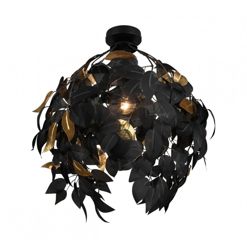 RL Lampa natynkowa LEAVY R60461032 czarny