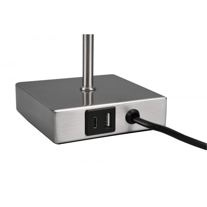 RL Lampa stołowa OLE R51061007 srebrny i...