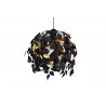 RL Lampa wisząca nowoczesna LEAVY R10461932 czarny