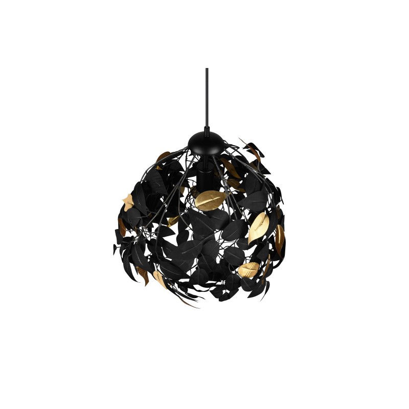 RL Lampa wisząca nowoczesna LEAVY R10461932 czarny
