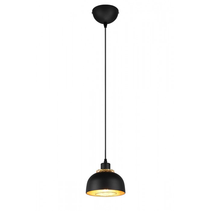 RL Lampa wisząca nowoczesna PUNCH R30811032 czarny