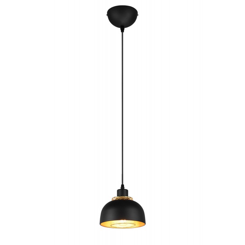 RL Lampa wisząca nowoczesna PUNCH R30811032 czarny