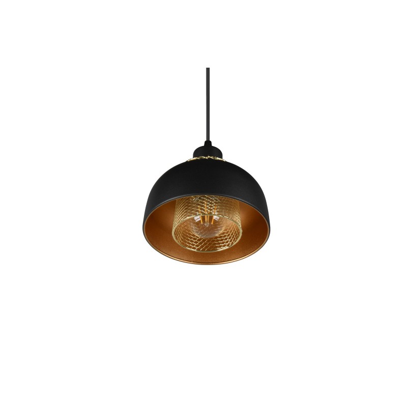 RL Lampa wisząca nowoczesna PUNCH R30811032 czarny