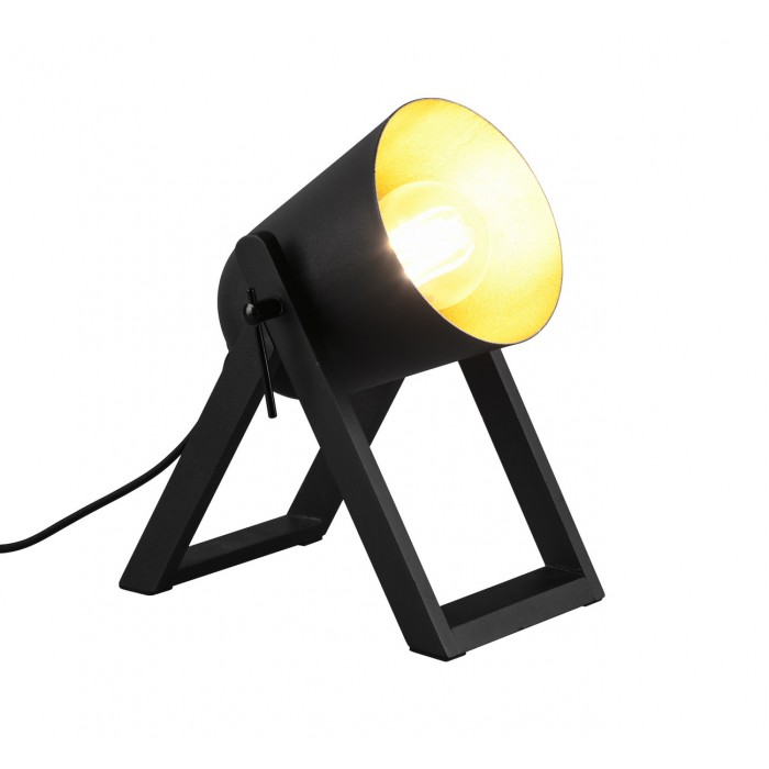 RL Lampa stołowa MARC R50721080 czarny, złoty i odcienie złota
