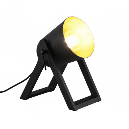 RL Lampa stołowa MARC R50721080 czarny, złoty i odcienie złota