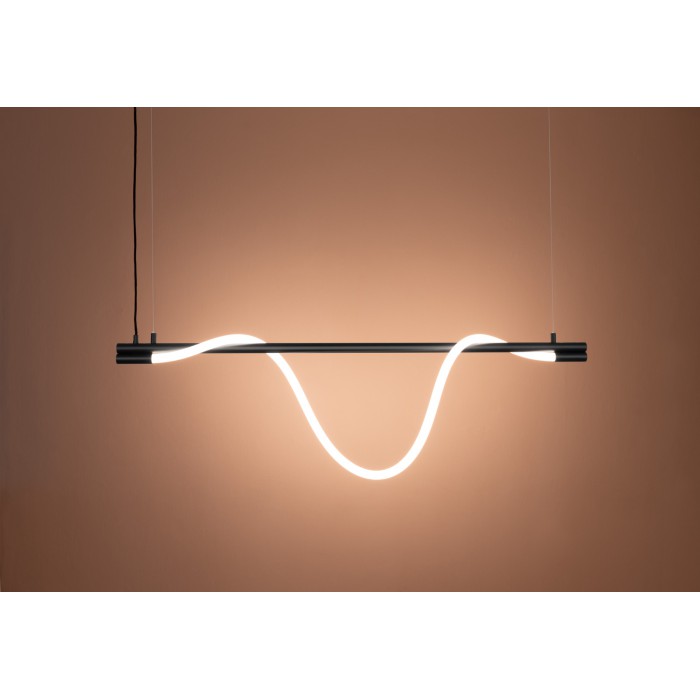 Zaho Lampa wisząca Spritzer 3000K 140 cm czarna