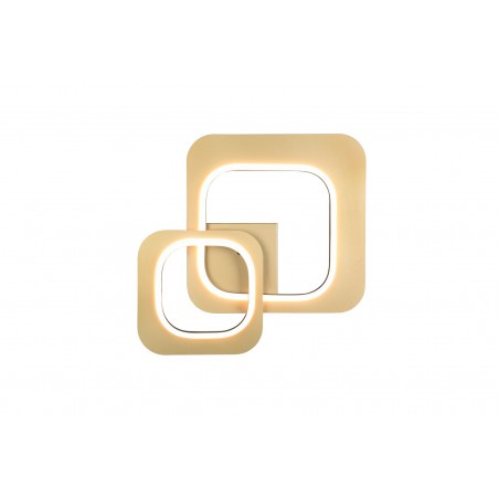 Trio Lampa natynkowa LED LUGO 642910280 czarny, złoty i odcienie złota