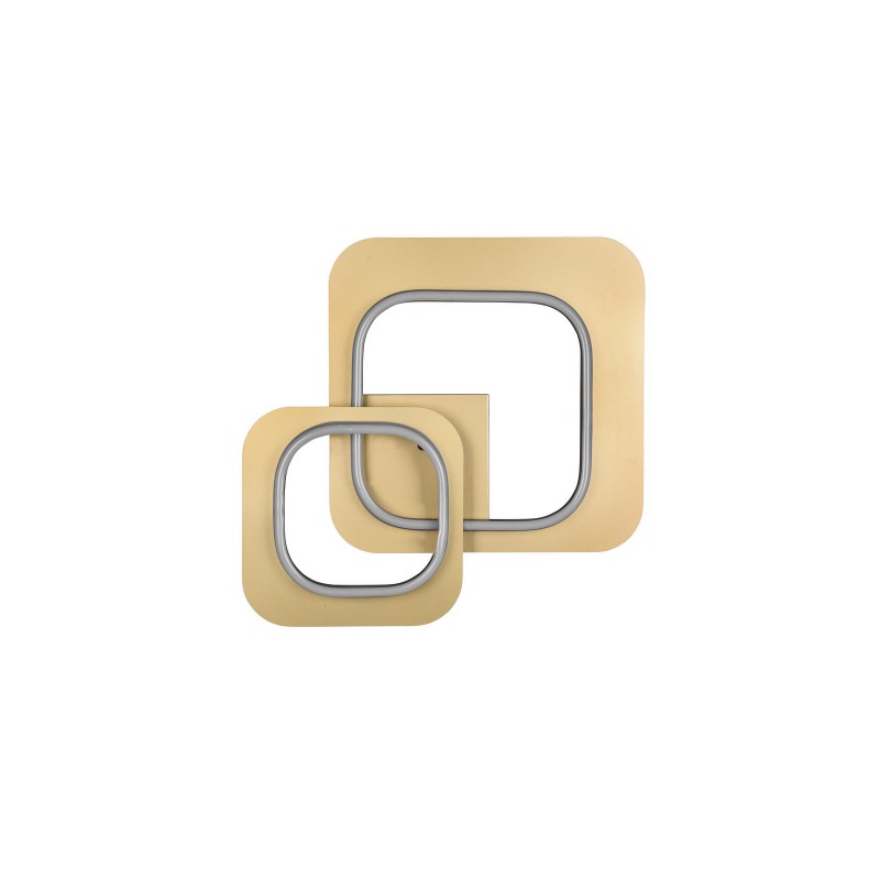 Trio Lampa natynkowa LED LUGO 642910280 czarny, złoty i odcienie złota